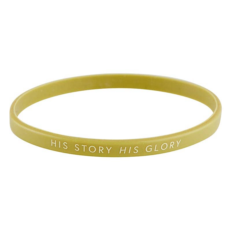 Silicone Bracelet - Glory to God - 4pc