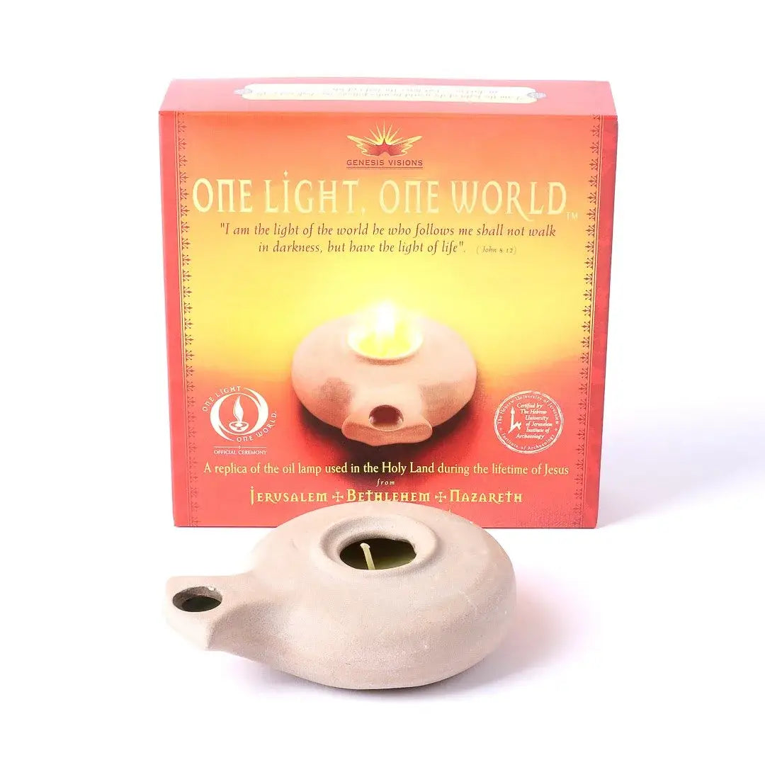 One Light Oil Lamp English