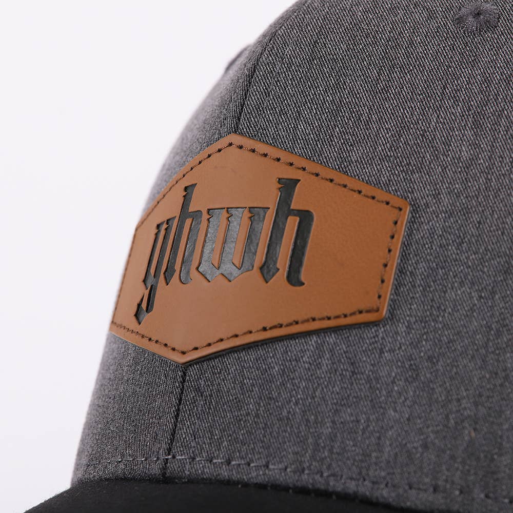 "YHWH" Grey & Black - adjustable