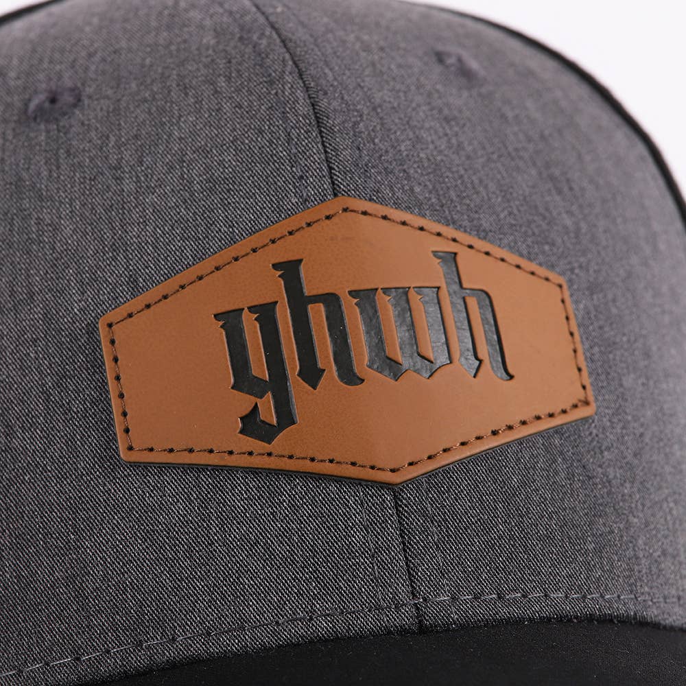 "YHWH" Grey & Black - adjustable