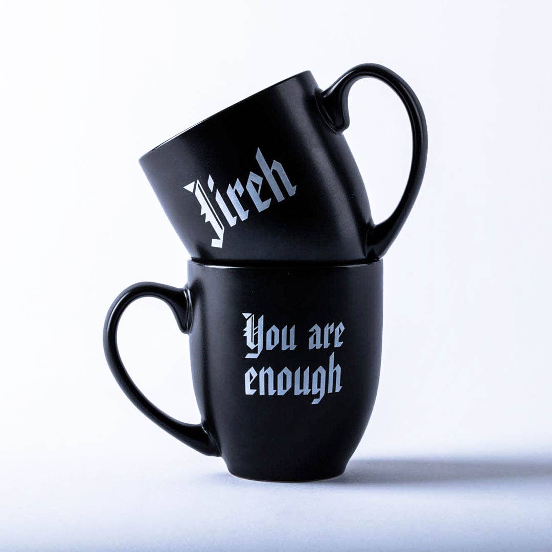 Mug - Jireh 2-Tone - Black - 16 oz