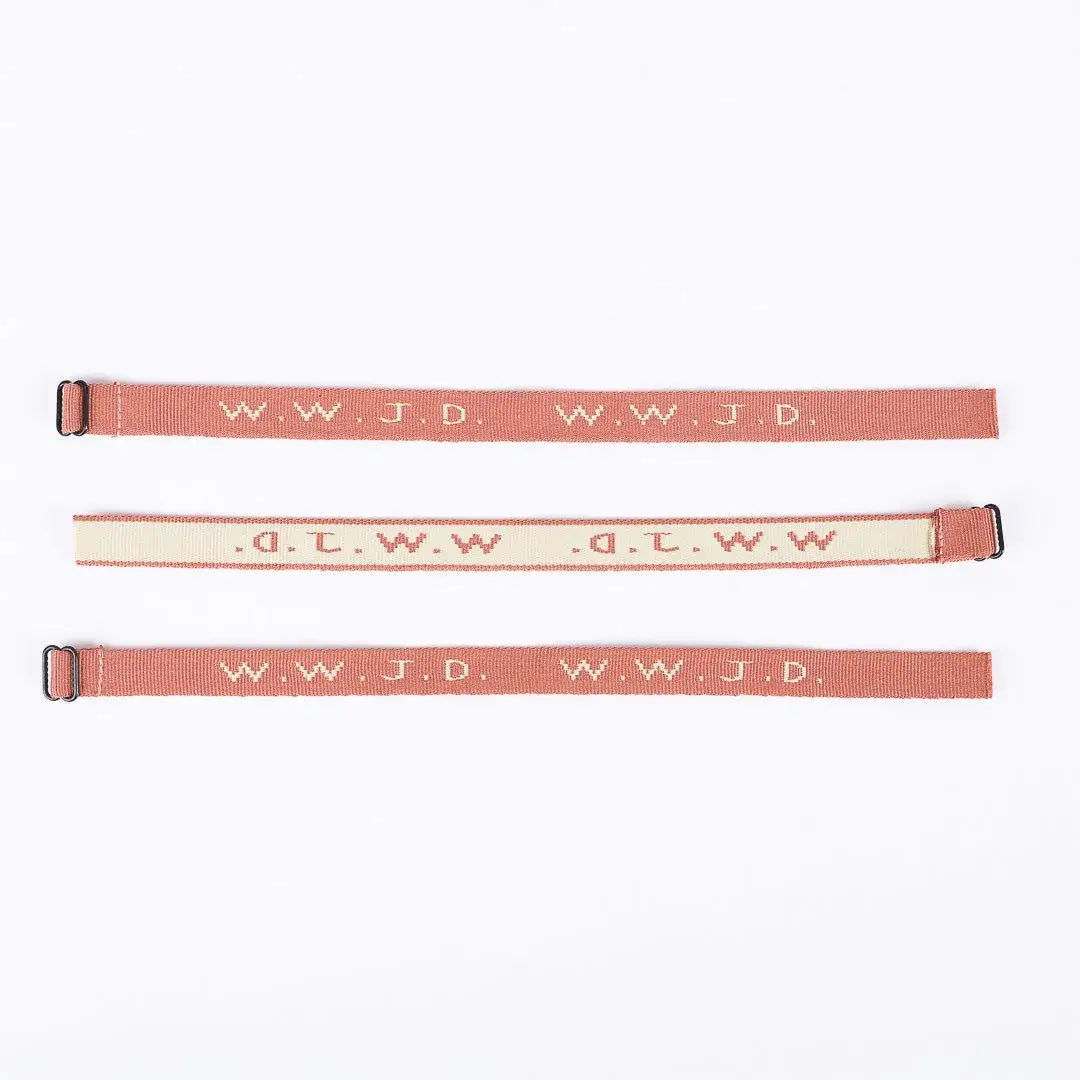 WWJD Bracelet - Terracotta - Pk25