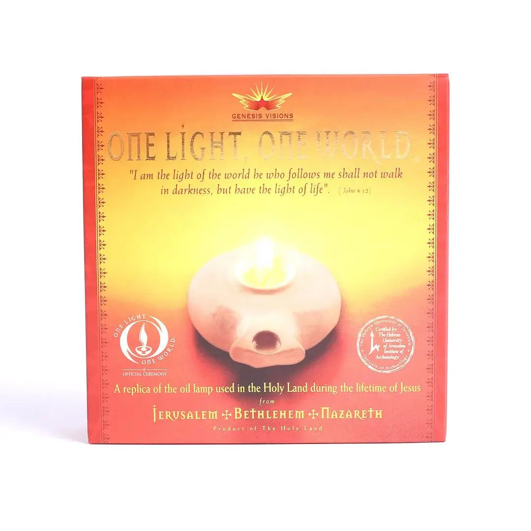 One Light Oil Lamp English