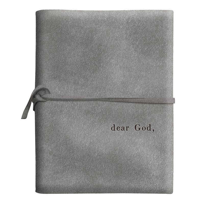 Face to Face Suede Journal- Dear God,