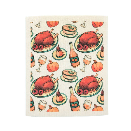 Thanksgiving Turkey - Swedish Dishcloth