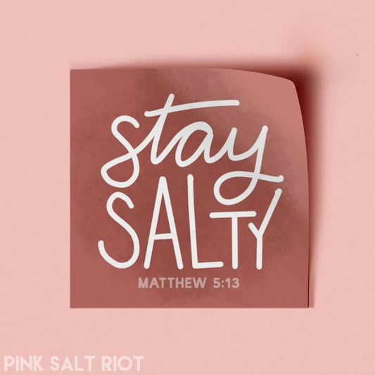 Stay Salty Vinyl Sticker